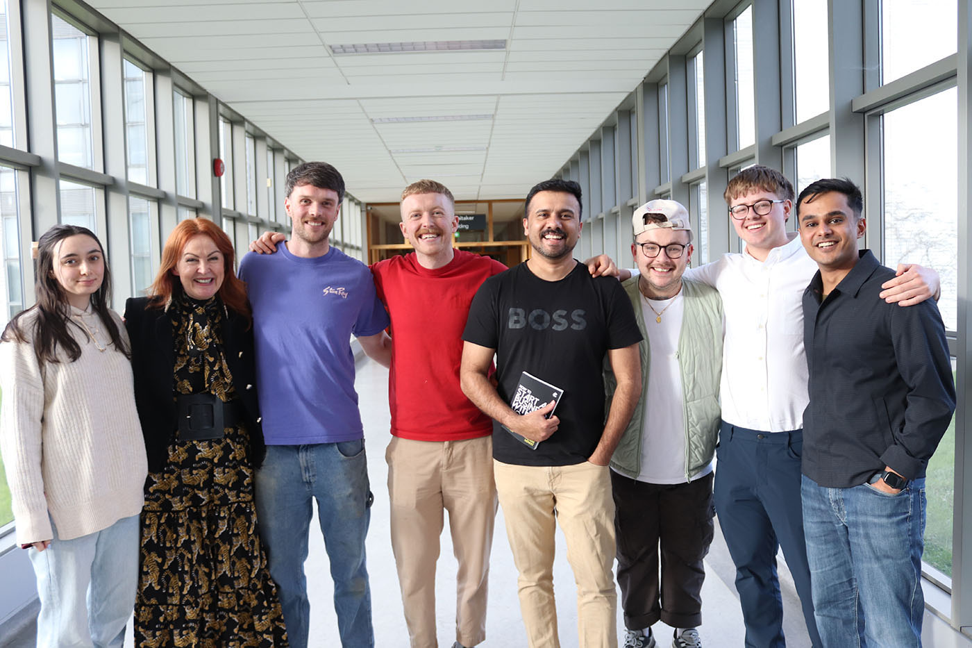 Organisers and speakers at the Student Inc. programme launch